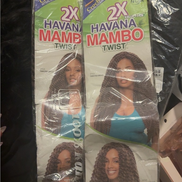 Mambo Twist Hair Extensions - Brown - Picture 3 of 3